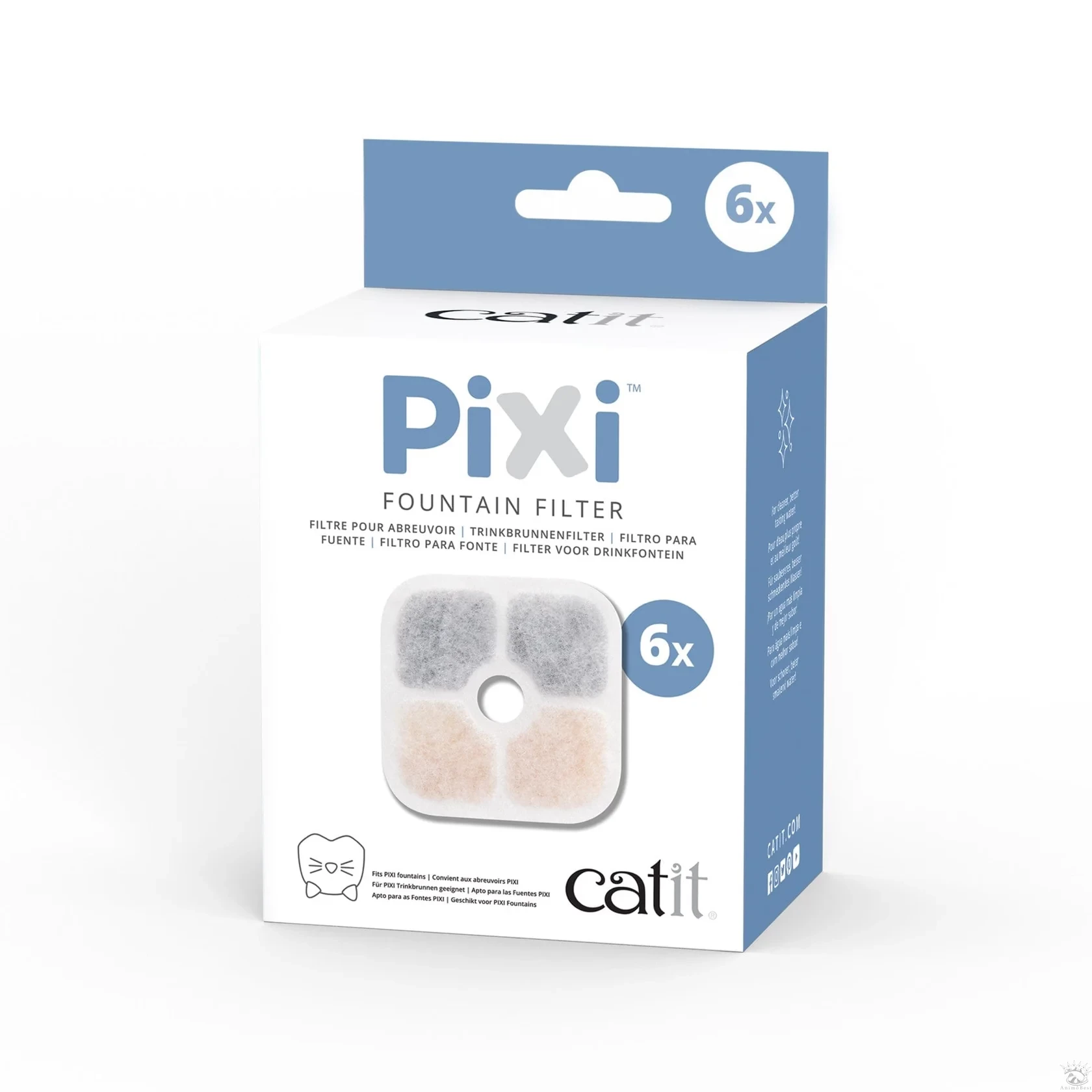 Catit Pixi -Fontaine à eau pour chat en acier inoxydable – Image 8