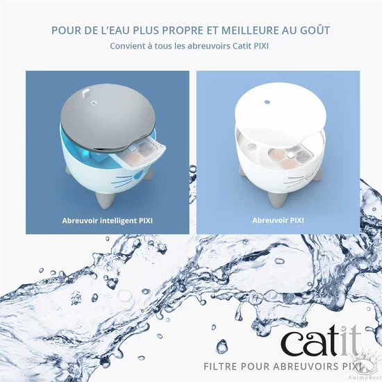 Catit Pixi -Fontaine à eau pour chat en acier inoxydable – Image 9