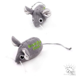 All for Paws Jouets pour chat Green Rush souris avec catnip