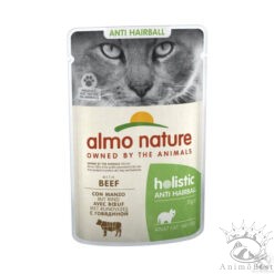 Almo Holistic Functional Cat Anti​-​Hairball Boeuf 70g
