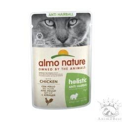 Almo Holistic Functional Cat Anti​-​Hairball poulet 70g