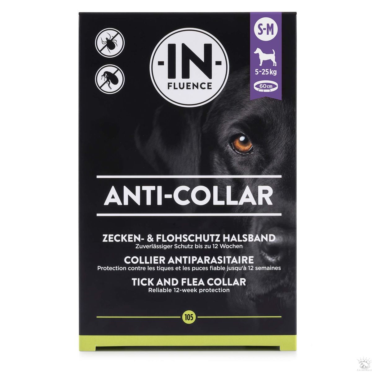 In-Fluence collier antiparasitaire pour chiens – Image 2