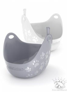 Bac à litière Litter Box de Litter Locker gris