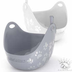 Bac à litière Litter Box de Litter Locker gris