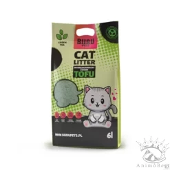 Litière BUBUPET au tofu  - thé vert- 6 L