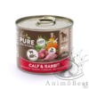 bePure Calf ​& Rabbit au veau, au lapin, aux légumes et au riz