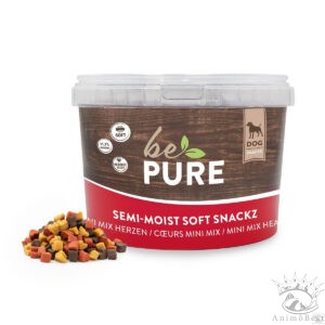 bePure Semi​-​Moist Soft Snackz Mini Mix Hearts