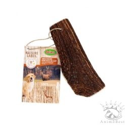 Bois de cerf coupé en deux