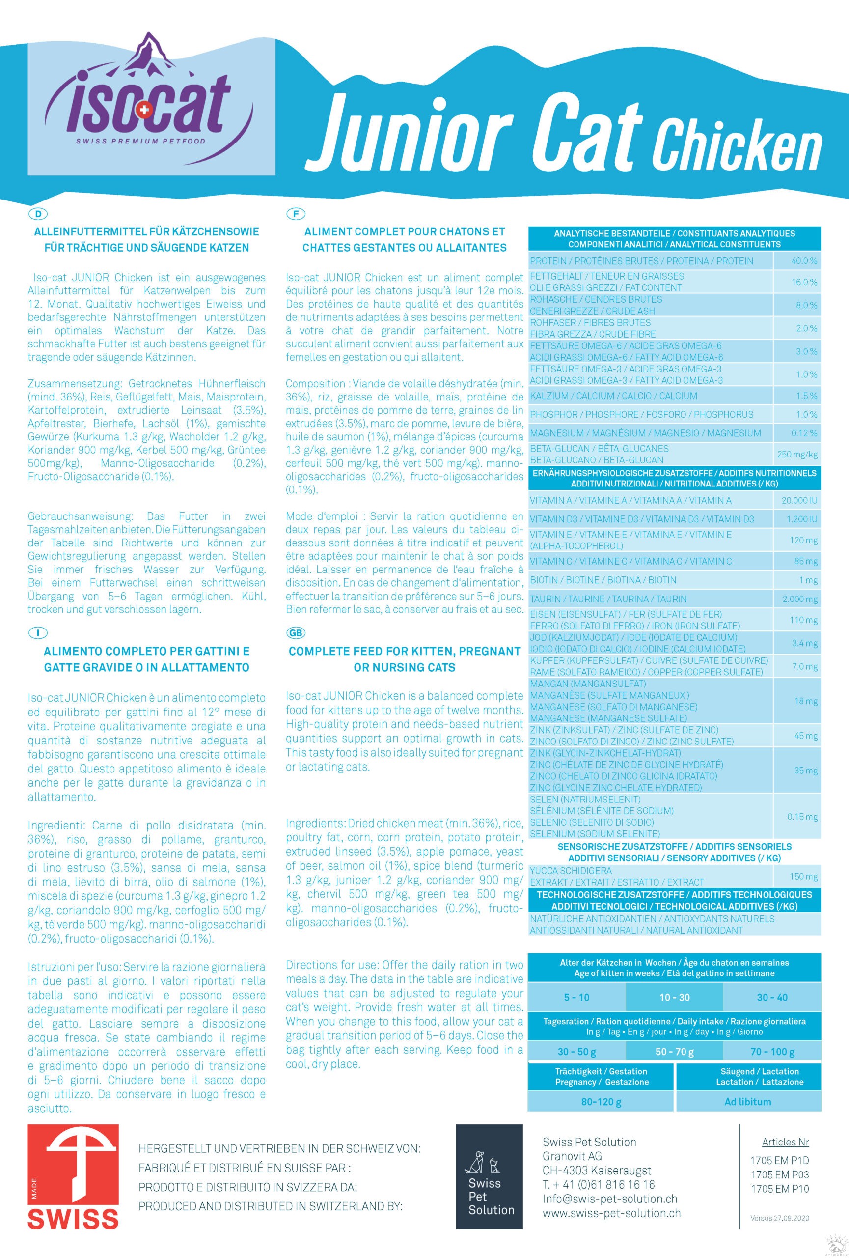 Iso-cat JUNIOR Chicken – Image 3