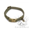 Designed by Lotte Collier pour chien - velours - vert - 35- 50cmx20mm