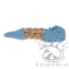 Chomper Gecko with Braided Rope Body jouet pour chiens