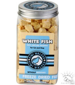 Friandise Lyophilisée Kiwi Walker Poisson blanc 60g