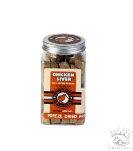 Friandise Lyophilisée Kiwi Walker FOIE de poulet 115g