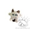 Grumpy cat jouet peluche pour chien