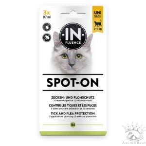 In​-​Fluence Spot​-​On pour chats (3×0.7ml)