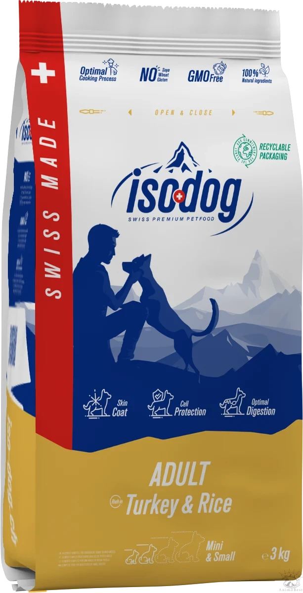 Iso-dog ADULT Turkey & Rice - Mini/Small