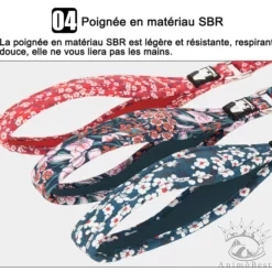 Laisse Floral Truelove 1.4 m