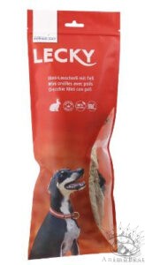 LECKY Oreilles de lapin avec fourrure 90g