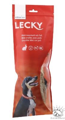 LECKY Oreilles de lapin avec fourrure 90g