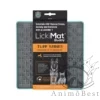 LickiMat Tuff tapis à lécher pour chiens chats 20 x 20 cm