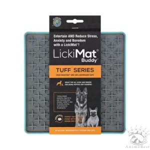 LickiMat Tuff tapis à lécher pour chiens chats 20 x 20 cm