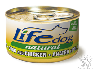 Lifedog natural Poulet et Canard 90gr
