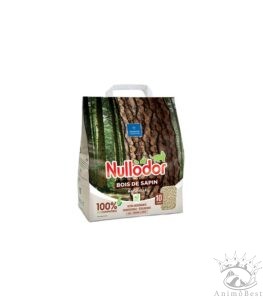 Litière en fibres de bois agglomérante Nullodor