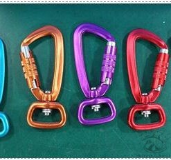 Mousqueton twist aluminium 4kn 25g