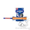 Push to mute Johnny Stick, bleu/orange