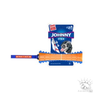 Push to mute Johnny Stick, bleu/orange