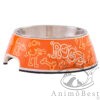 rogz gamelle pour chiens Orange Doodle