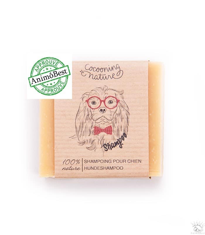 Shampoing solide pour chien