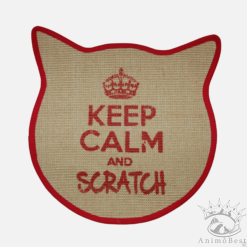 Tapis griffoir en sisal tête de chat