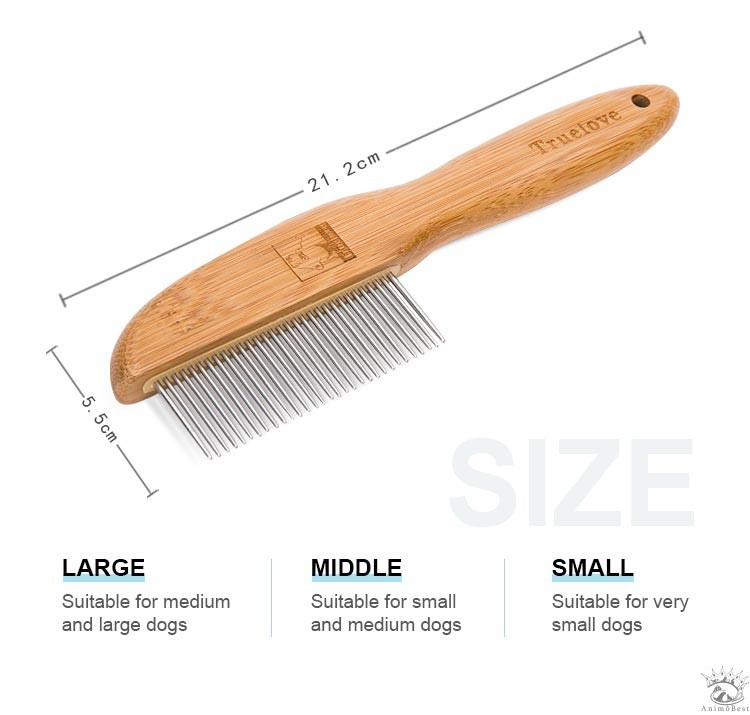 Peigne en bambou à dents arrondie – Image 6