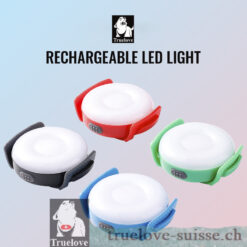 Truelove lampe Led pour harnais, laisse et collier USB