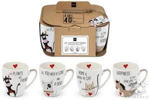 Set de 4 mugs With Friends