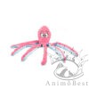 AnimôBest Peluche Pieuvre Ultra Douce – Jouet Interactif et Résistant pour Chiens