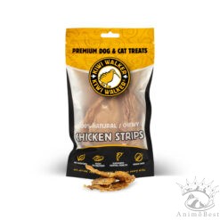 KIWI Friandises Séchées - Bandes Naturelles de Poulet 100 g – Image 2